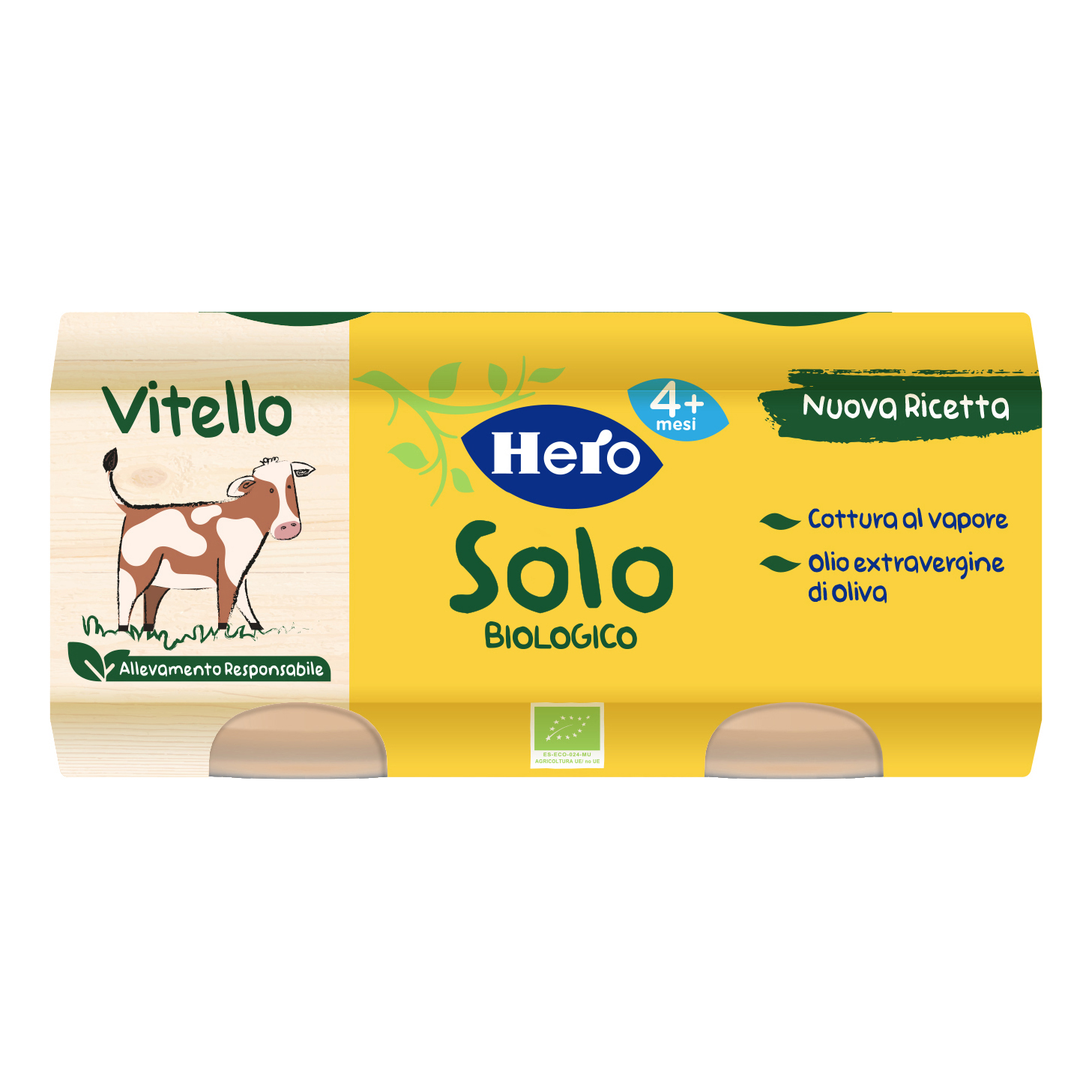 Hero solo omog vitello 2x80g