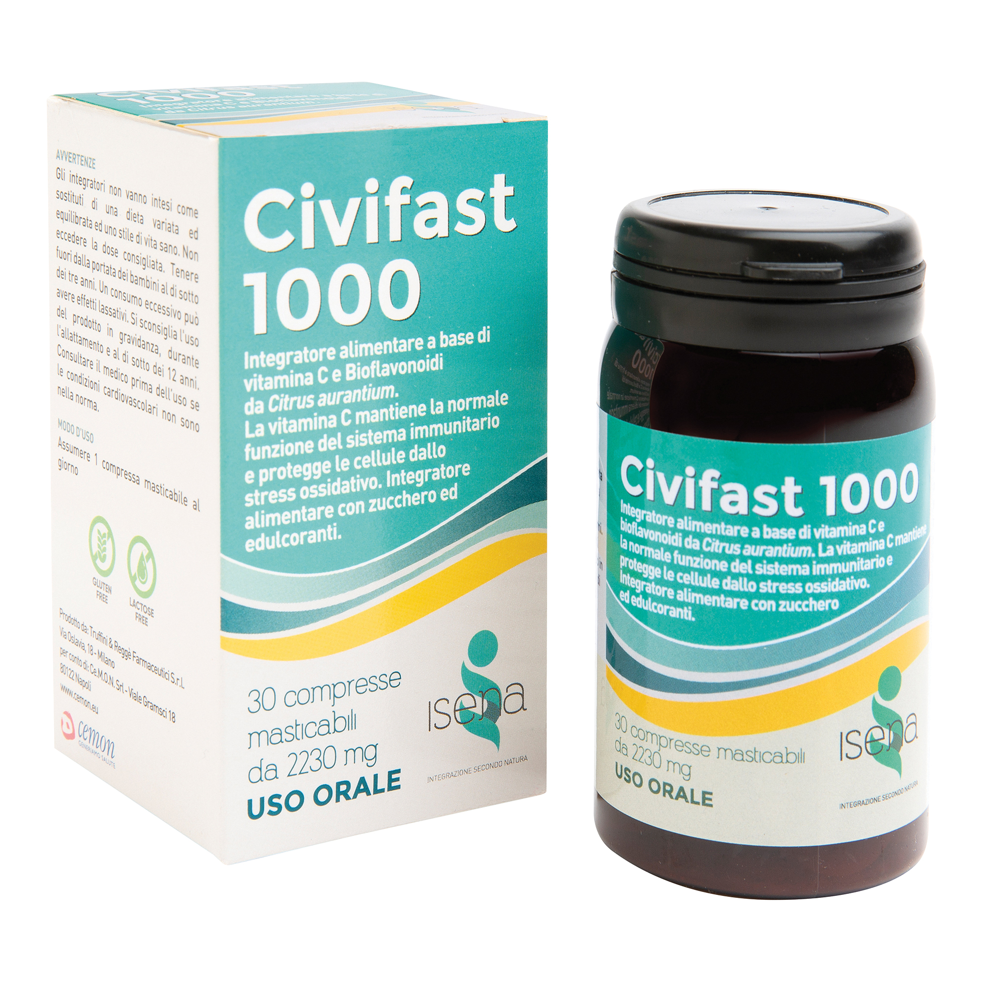 Cemonmed civifast 1000 30 compresse masticabili