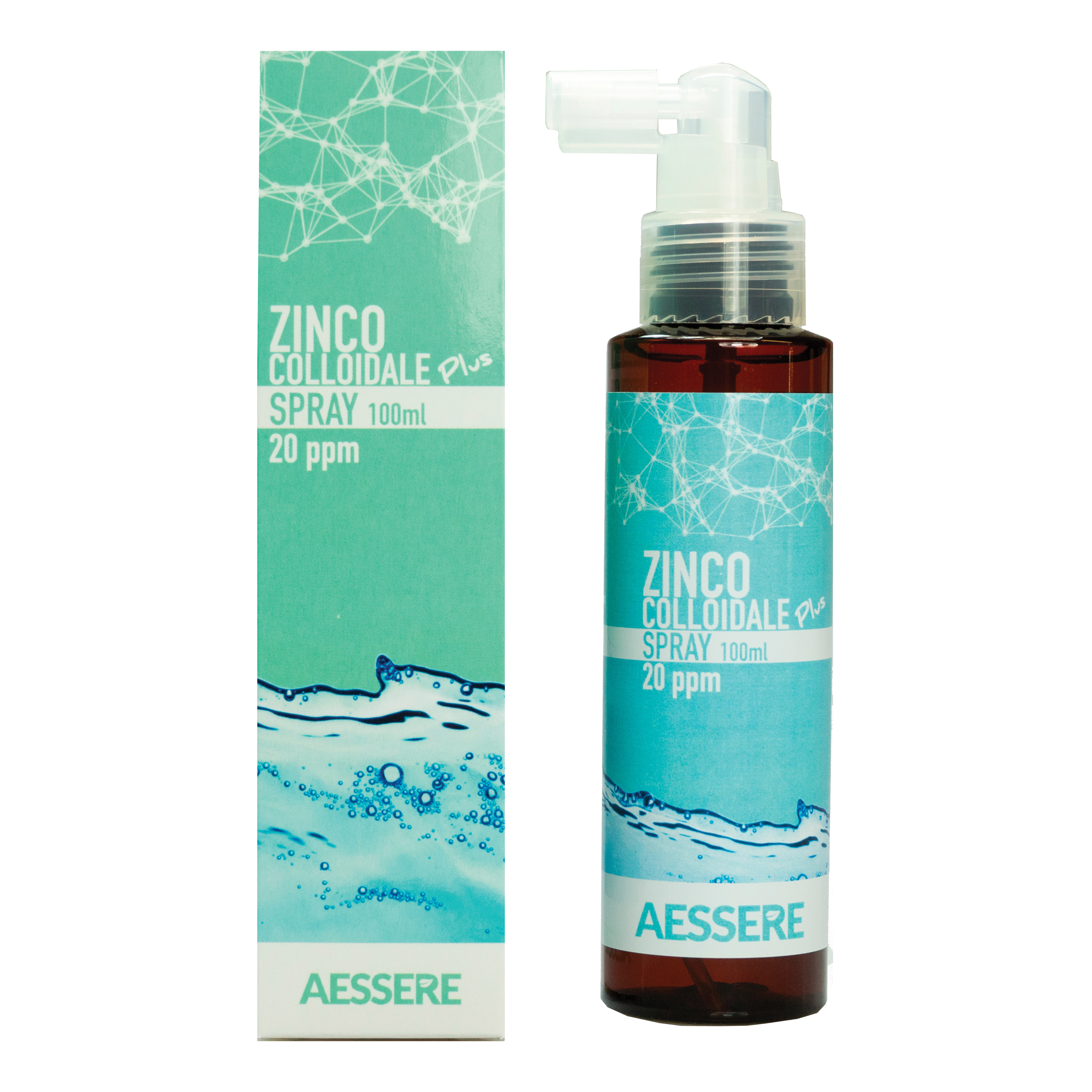 Zinco colloidale plus spray 20 ppm 100 ml