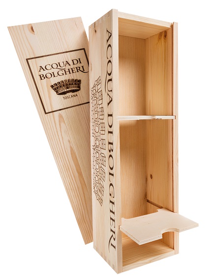 Acqua di bolgheri scatola regalo legno media
