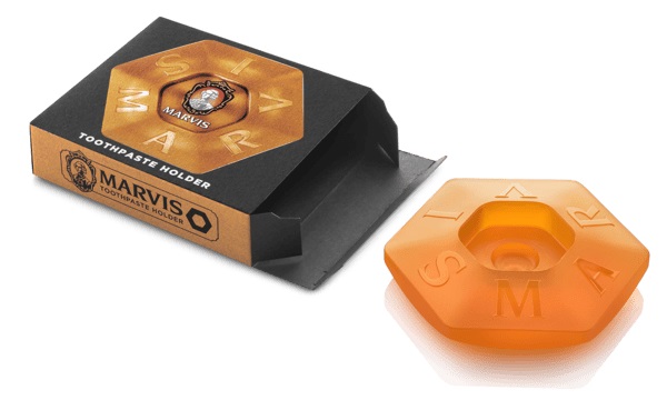 Marvis orange toothpaste holder