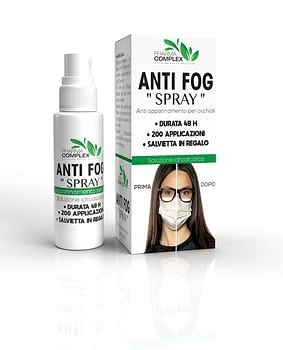 Pharma complex antifog spray antiappannamento occhiali 30 g