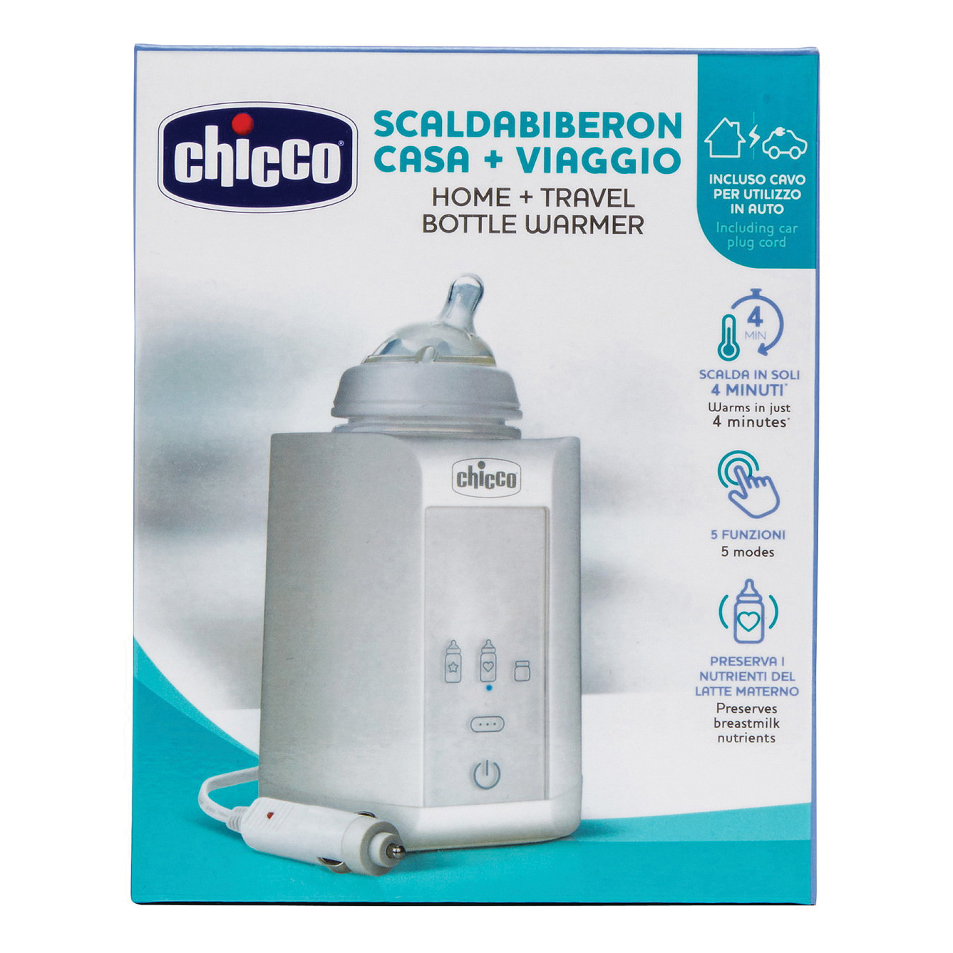 Chicco Scaldabiberon Casa Viaggio 1 Pezzo
