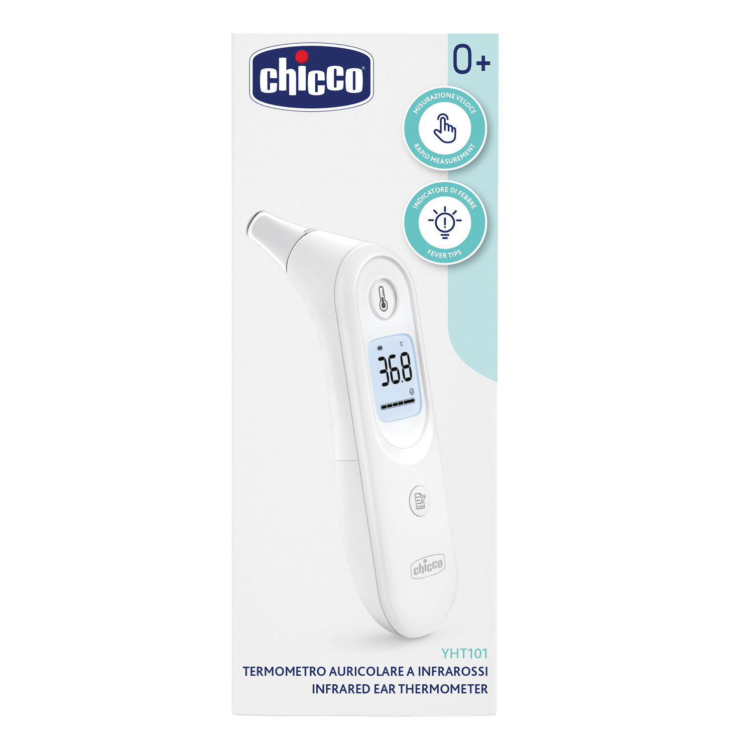 Chicco Termometro Auricolare Infrarossi Comfort Quick 1 Pezzo