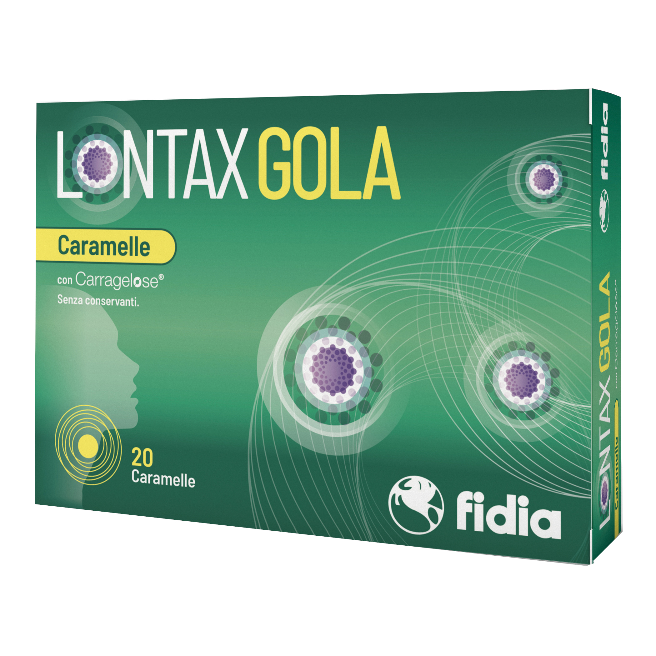 Lontax gola 20 caramelle