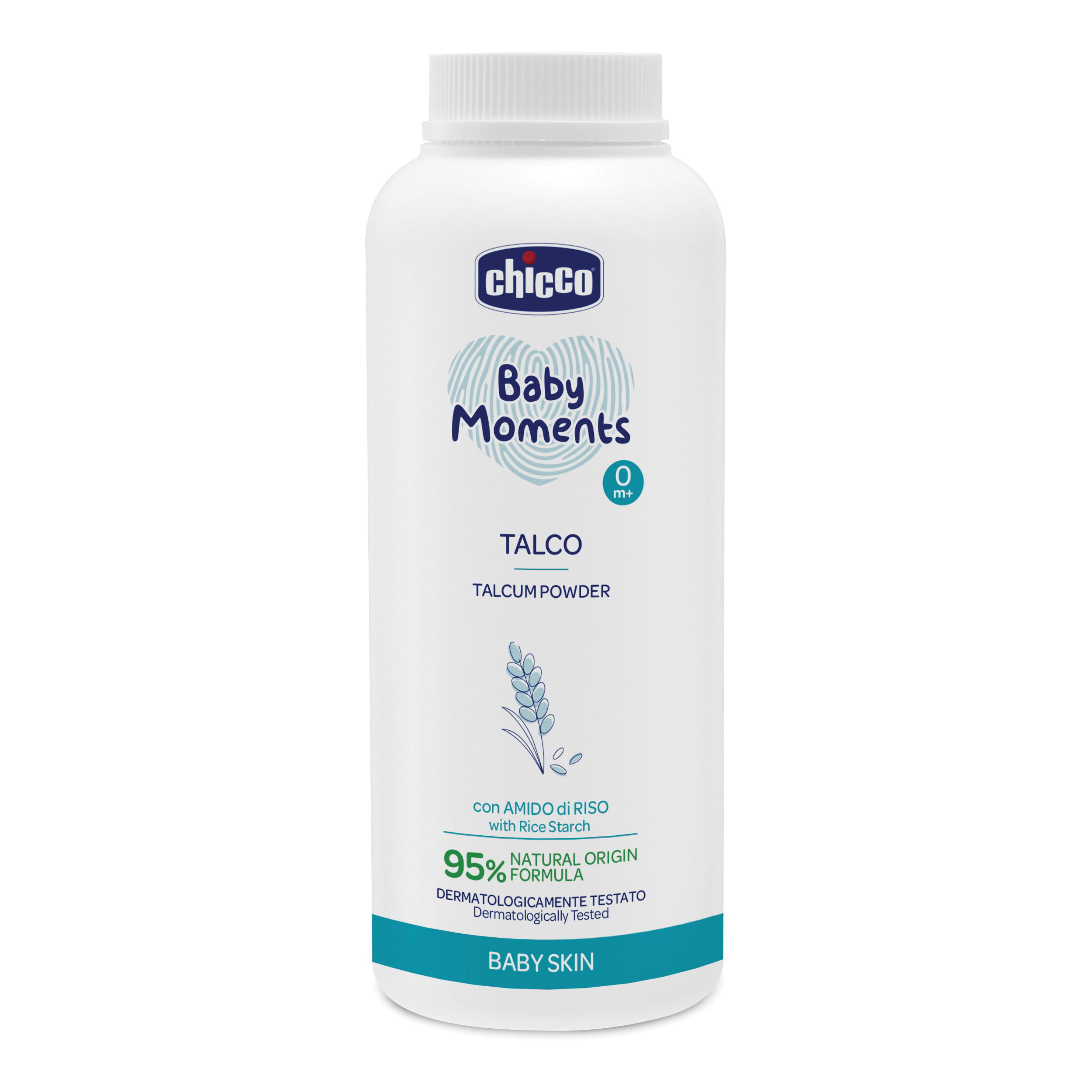 Chicco baby moments talco in polvere 150 g