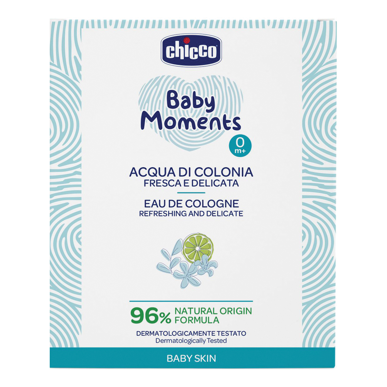 Chicco baby moments acqua colonia refresh 100 ml