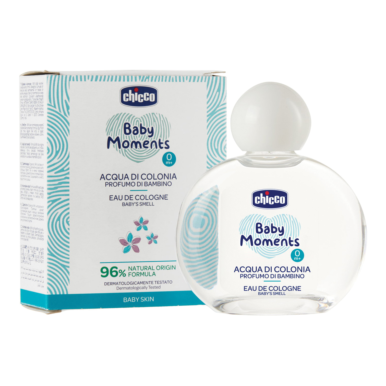 Chicco Acqua di Colonia Baby Moments Baby Skin 100 ml