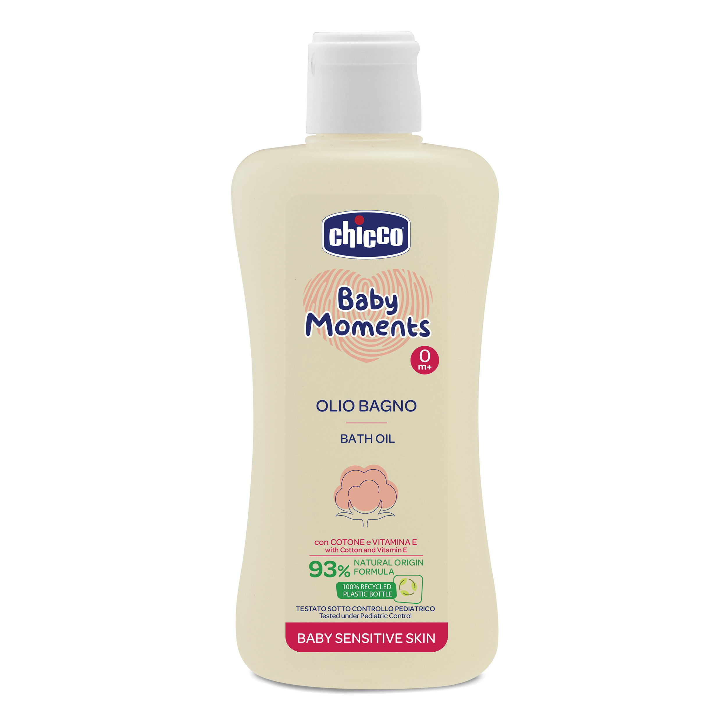 Chicco baby moments olio bagno sens 200 ml