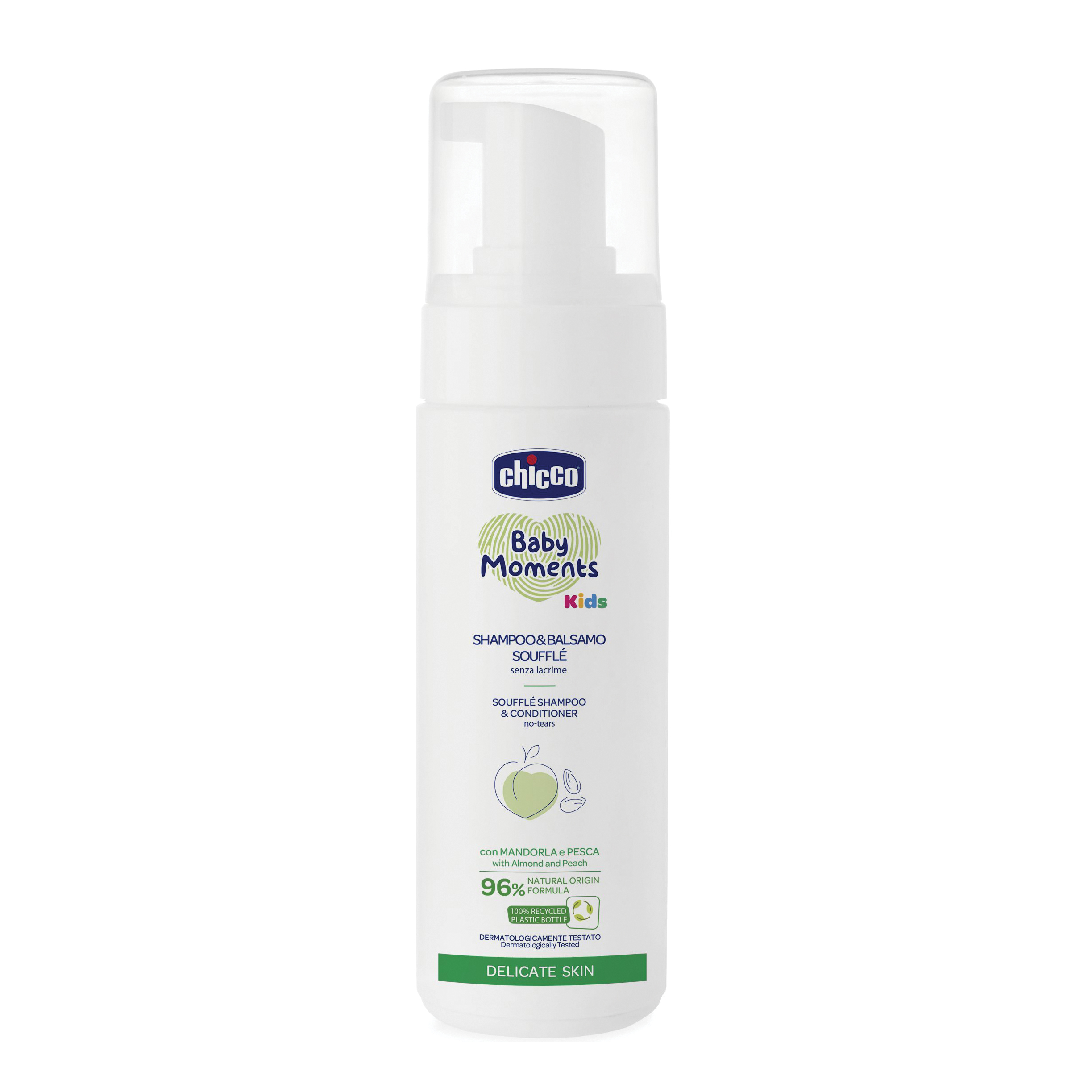 Chicco baby moments shampoo balsamo kids 150 ml