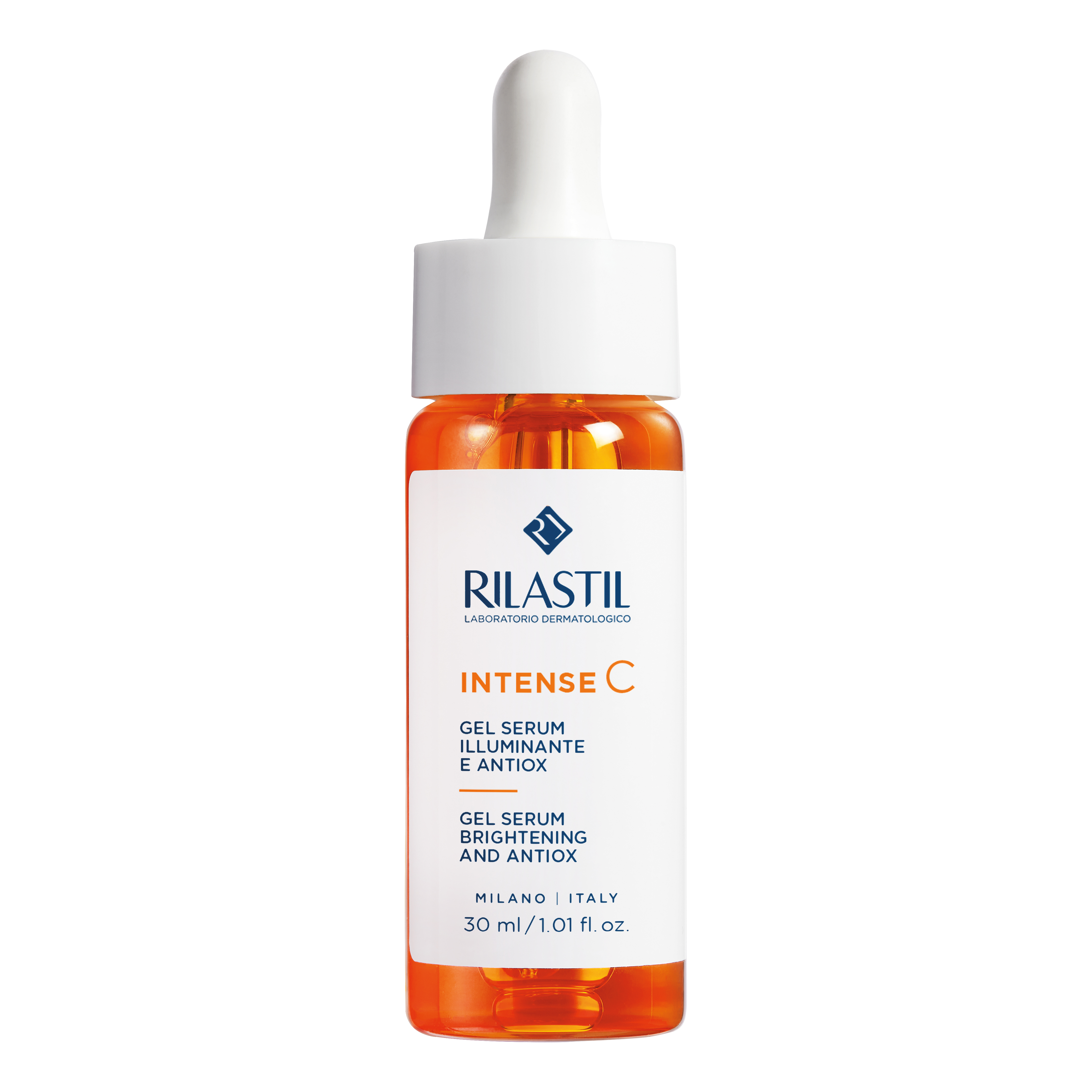 Rilastil Intense C Gel Serum Antirughe con Vitamina C e Acido Ialuronico 30 ml
