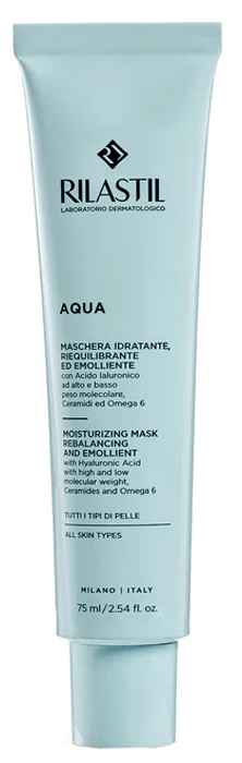 Rilastil aqua maschera iso 75 ml + pennello