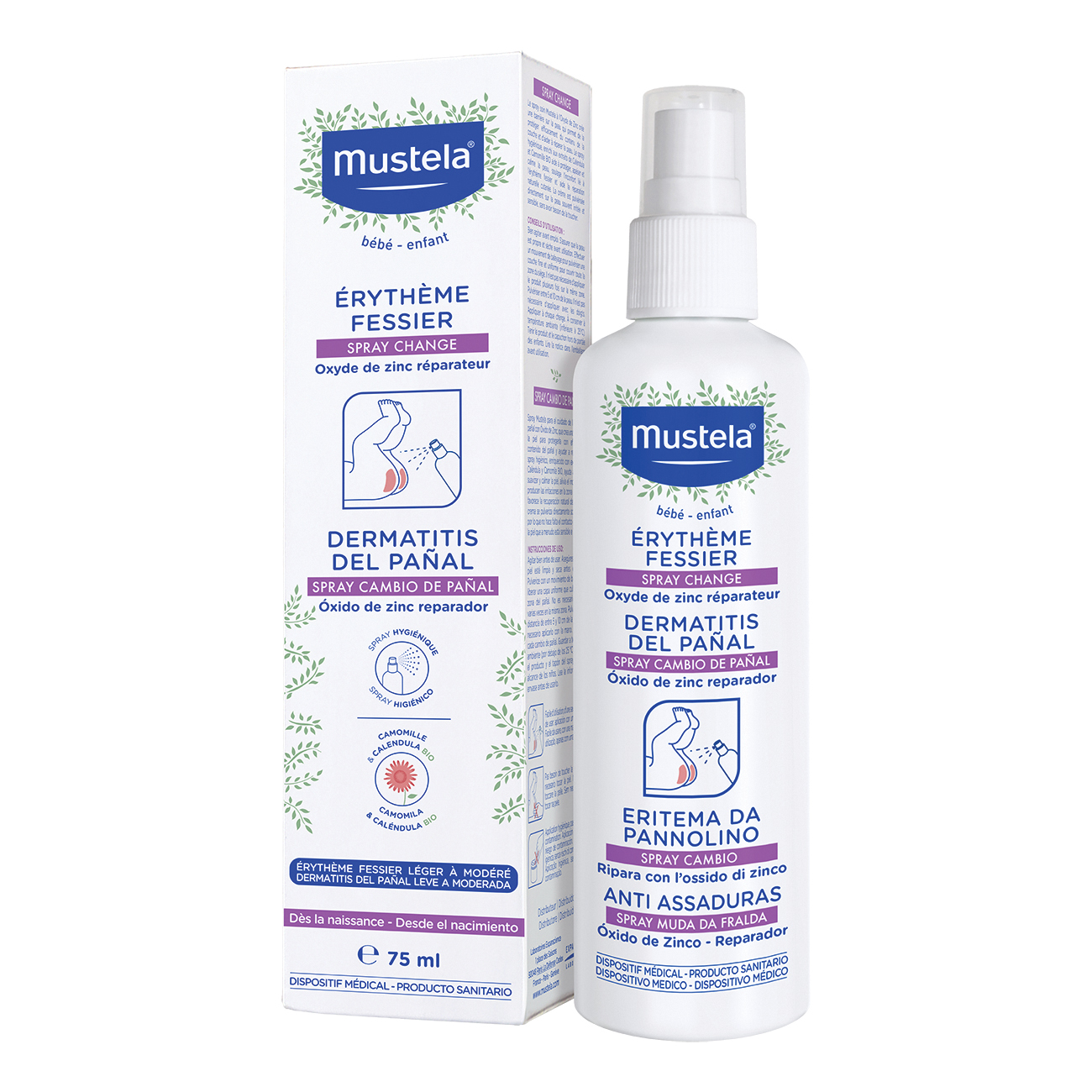 Mustela Spray Cambio 75 ml