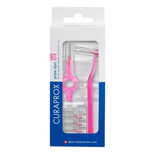 Curaprox Capsule 08 Scovolino Prime Start 08 Pink 5 Pezzi