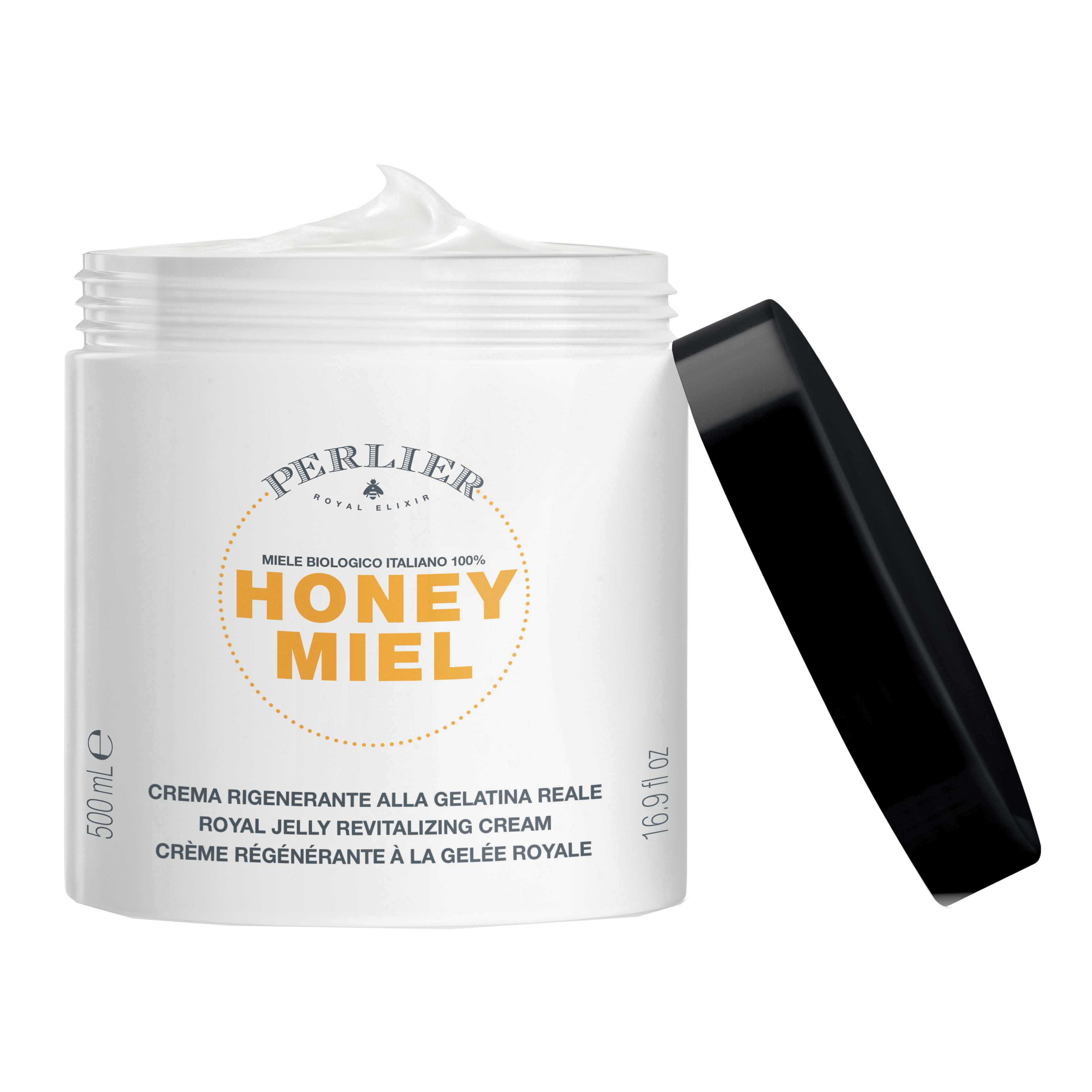 Miele crema corpo rigenerante gelatina reale 500 ml