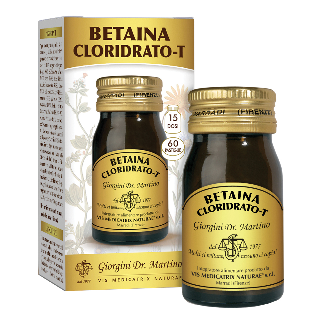 Betaina cloridrato-t 60 pastiglie