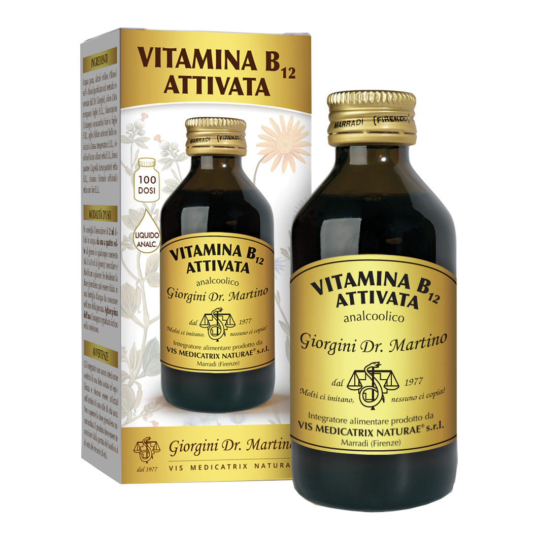 Vitamina b12 attivata liquido 100 ml