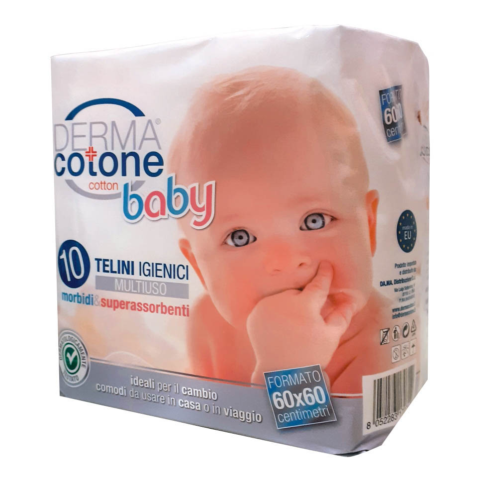 Dermacotone Baby Telini Igienici - Pulizia e Comfort Multiuso