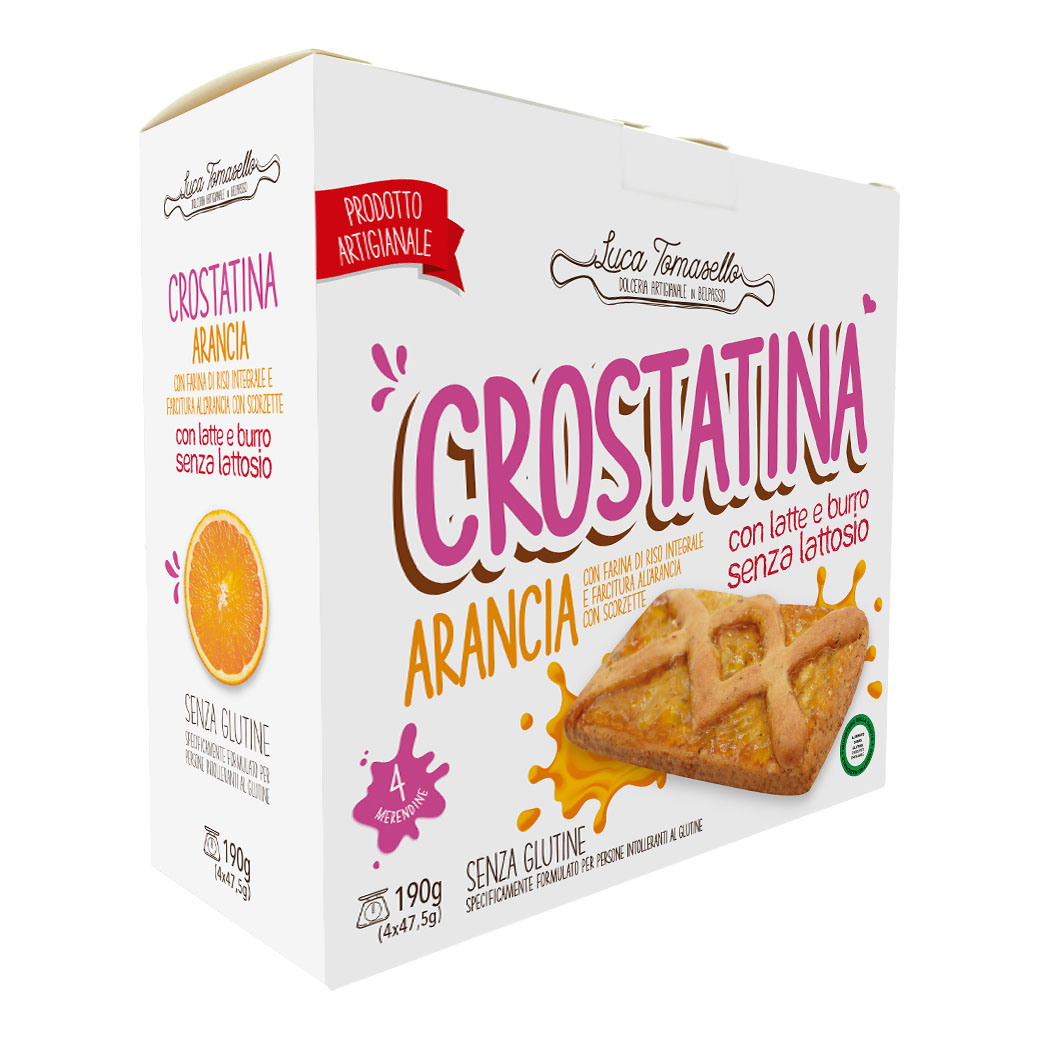 Crostatina arancia 180 g
