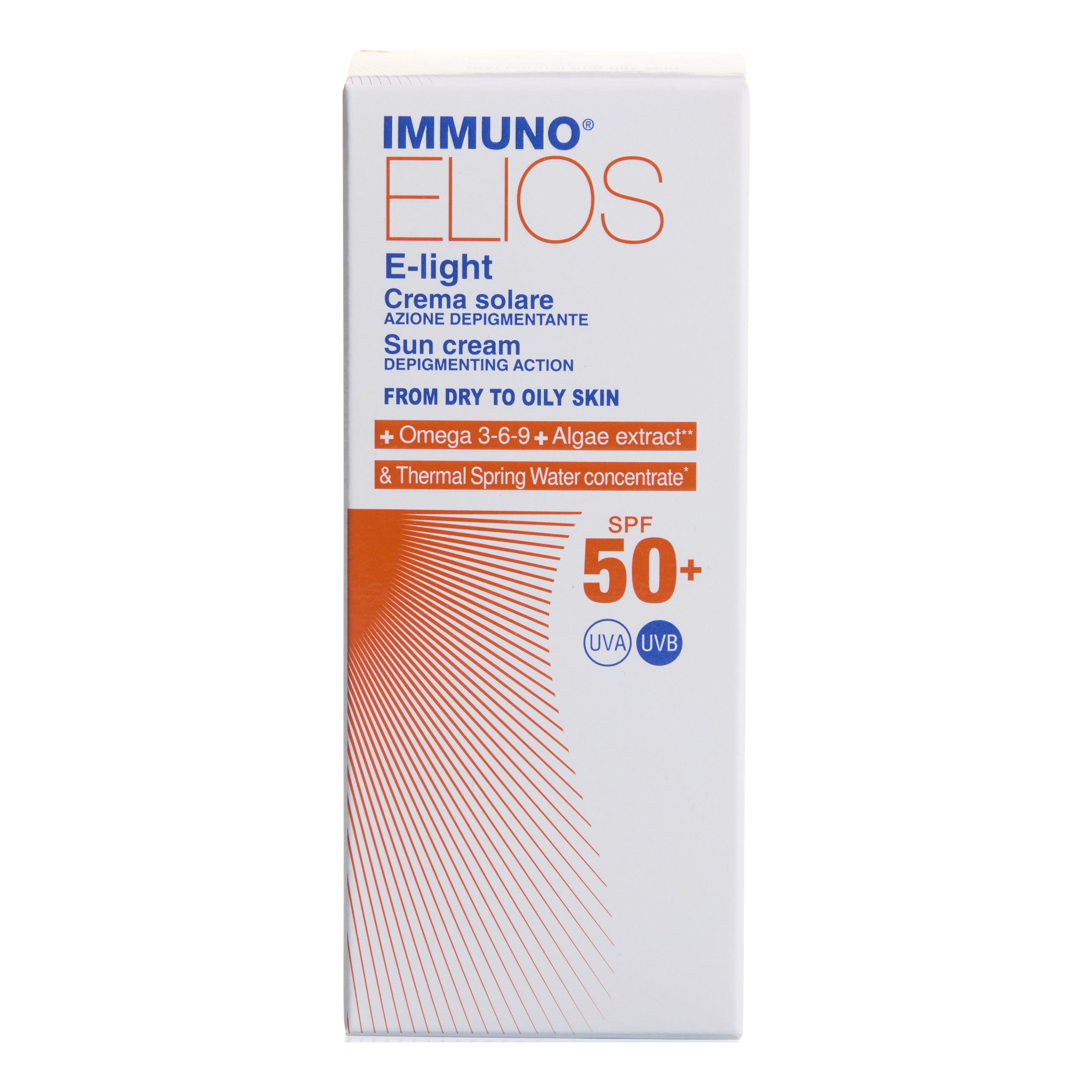 Immuno elios cream e-light spf50+ lightening