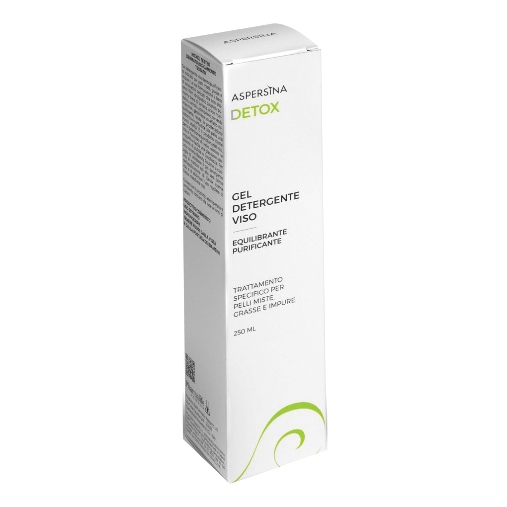 Aspersina detox gel detergente viso 250 ml