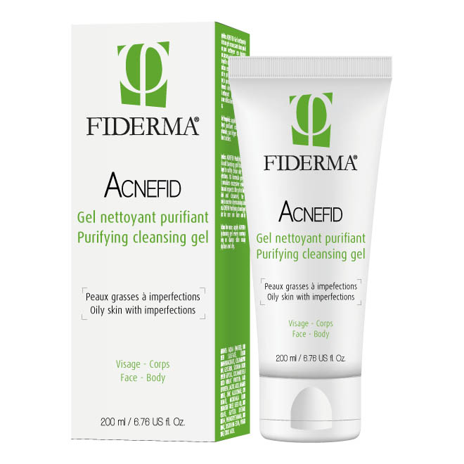 Fiderma acnefid gel detergente purificante 200 ml