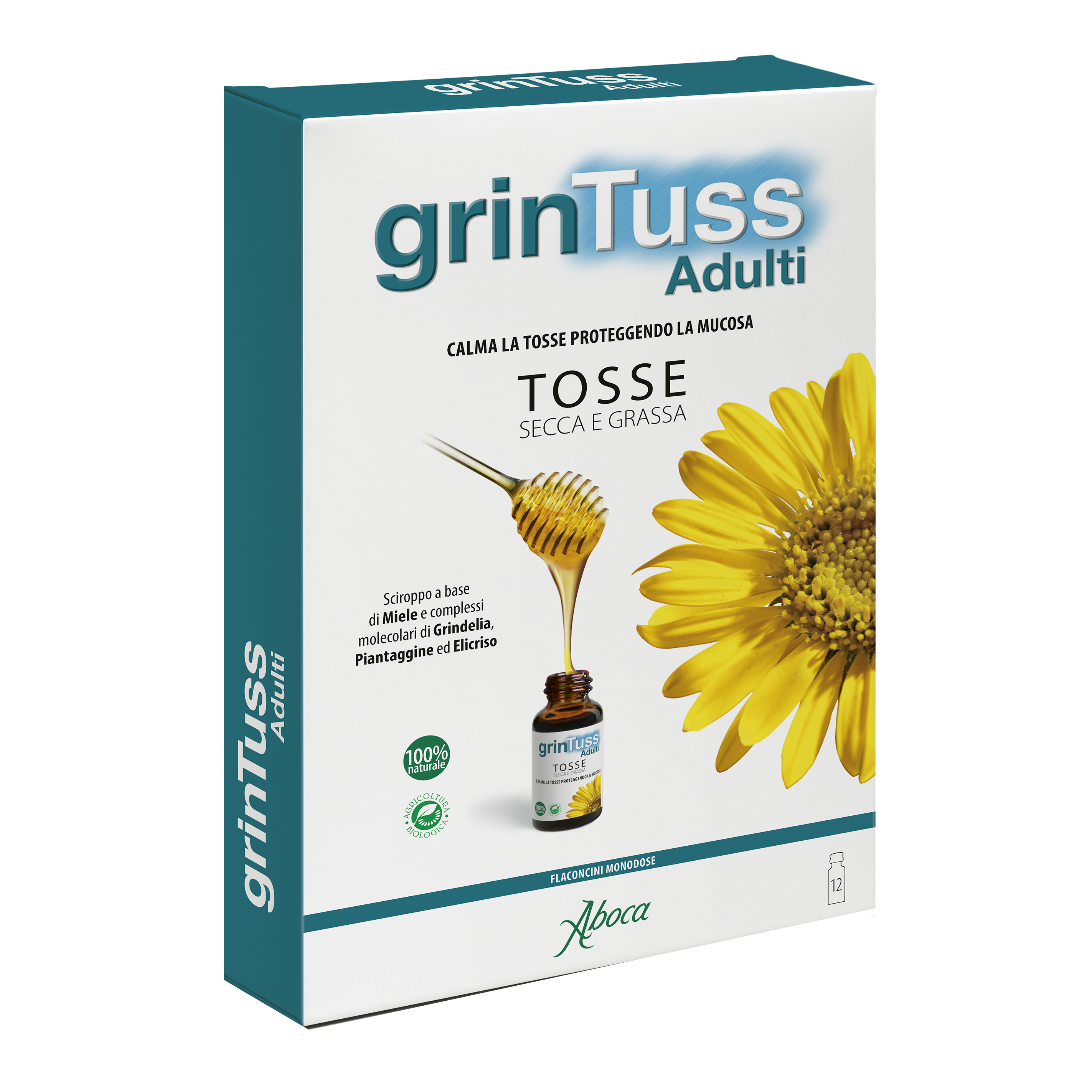 Aboca Grintuss Adulti Sciroppo 12 Flaconcini