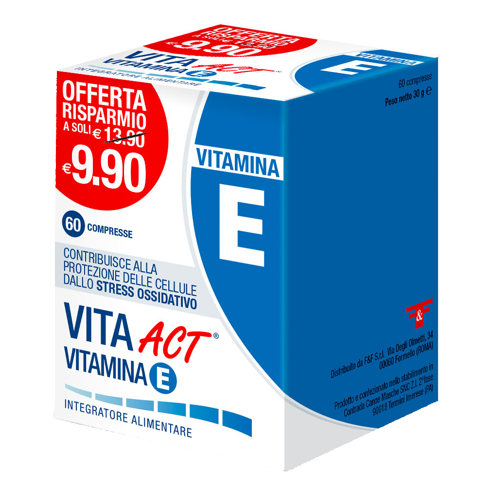 Vita act vitamina e 60 compresse