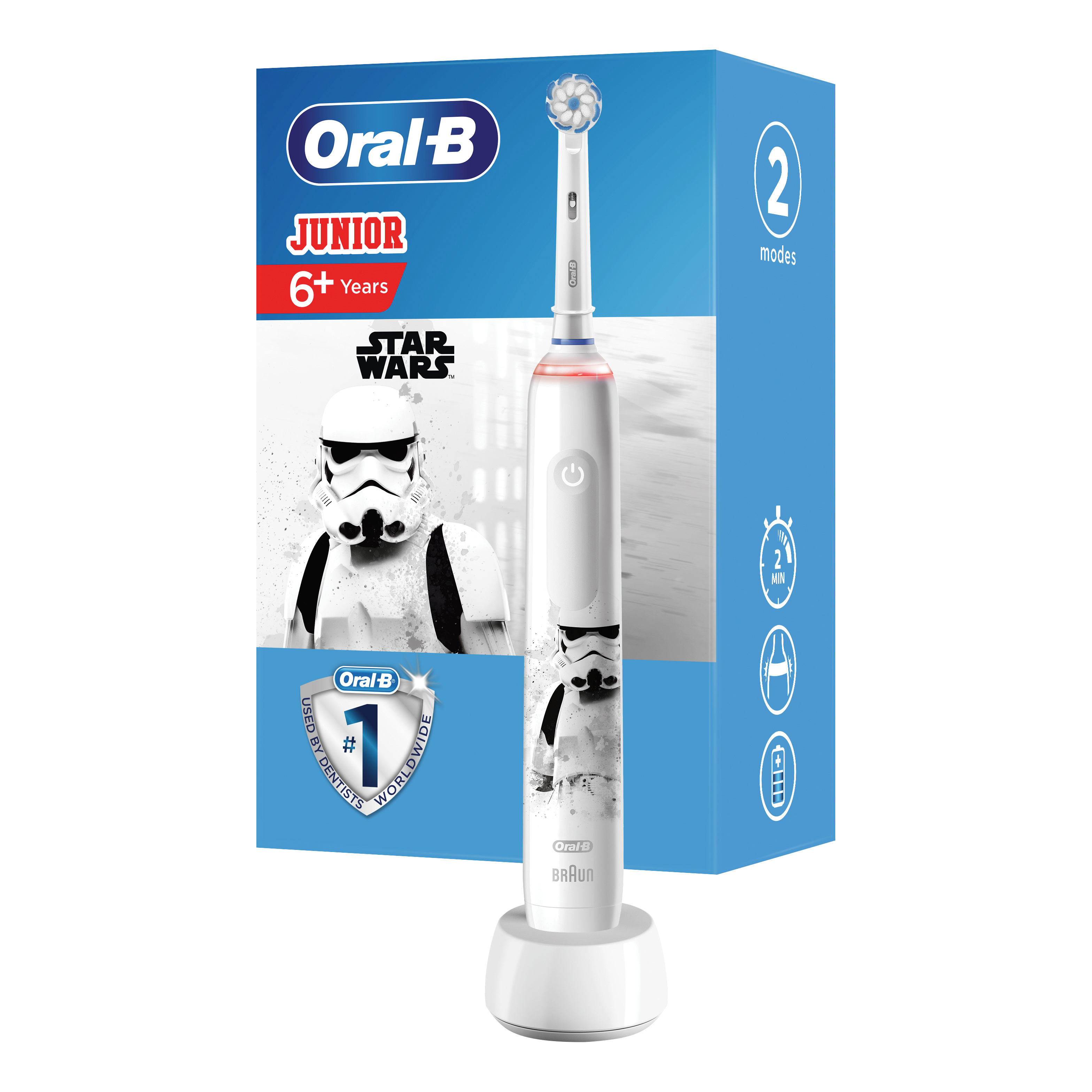 ORALB JUNIOR STAR WARS SPAZZOLINO ELETTRICO 6+