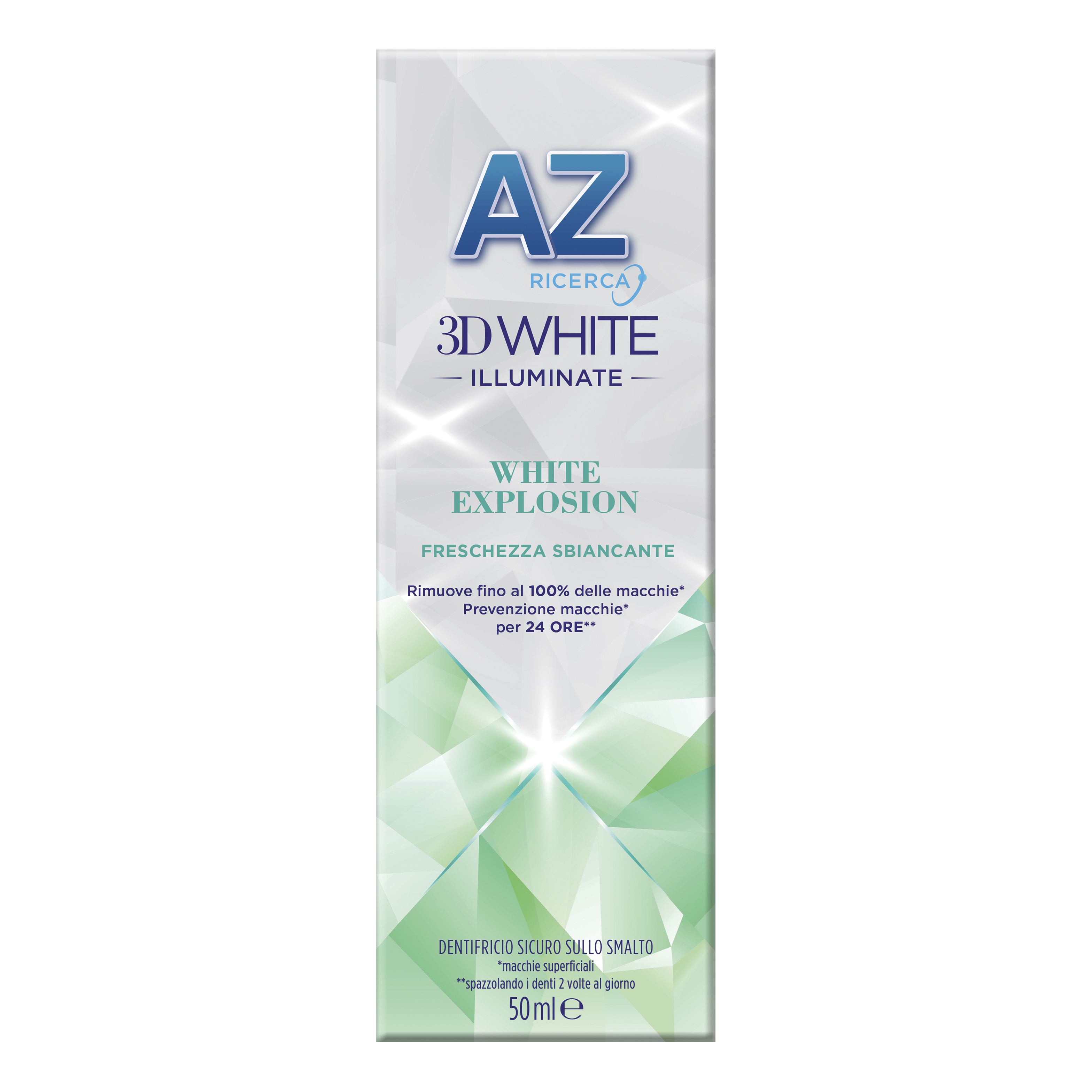 Az dentifricio 3d white illuminante white expl 50 ml