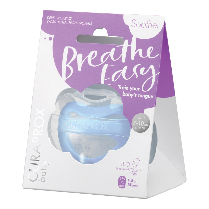 Curaprox baby soother blue 1