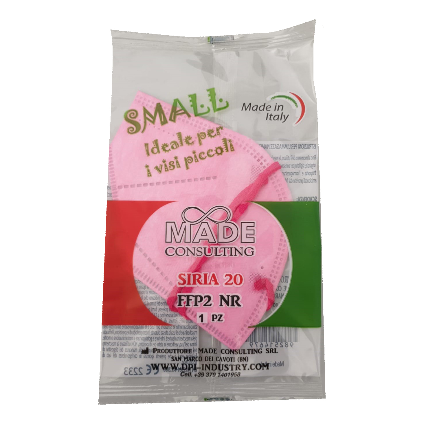 Siria 20 semimascherina filtrante s pink
