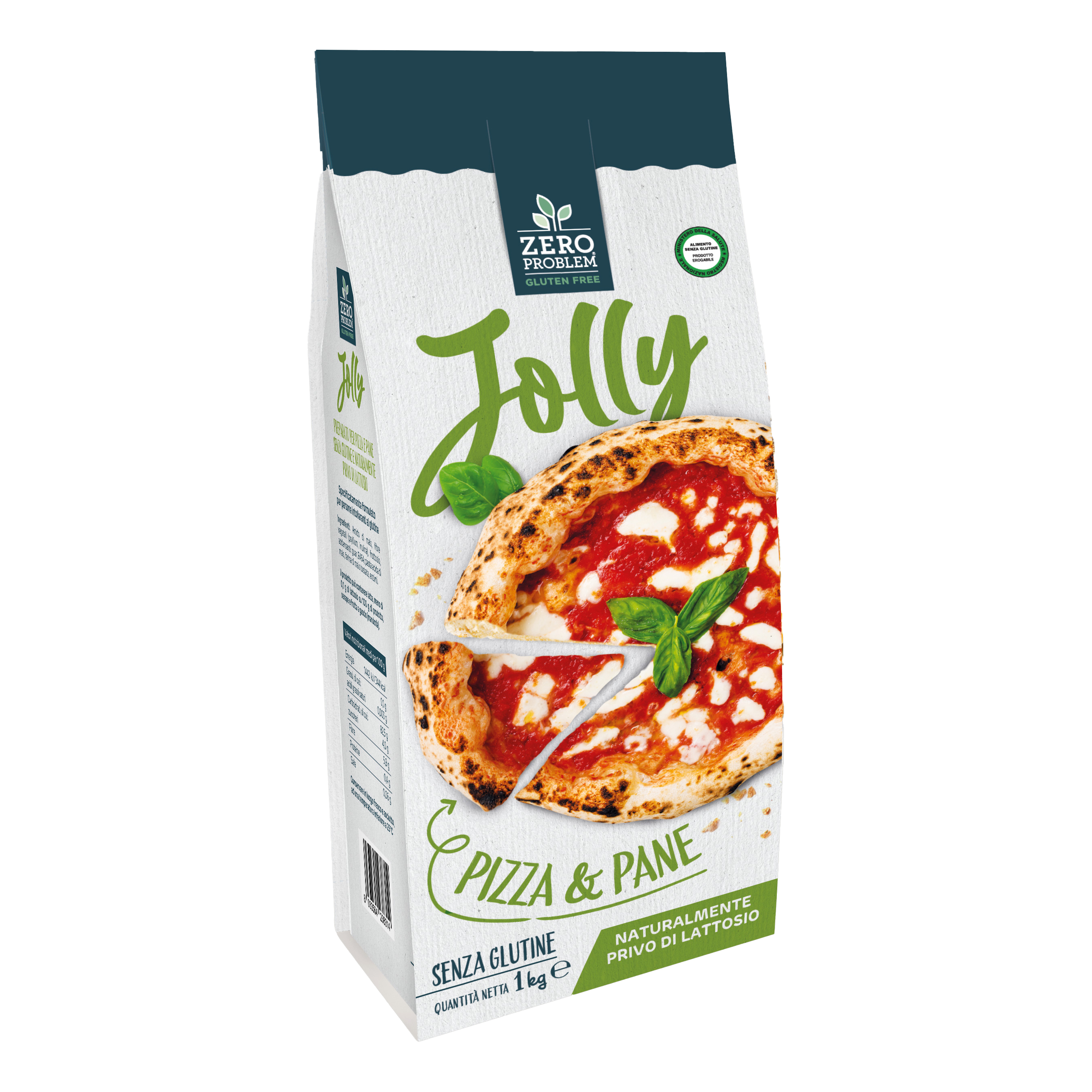 Zero problem jolly preparato per pane e pizza 1 kg