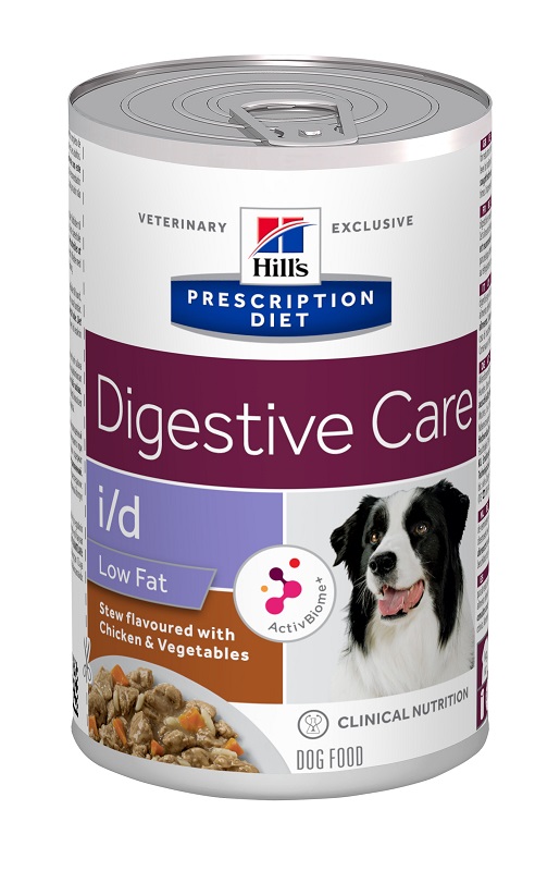 Prescription diet canine i/d low fat chicken&amp;vegetables stew 354 g