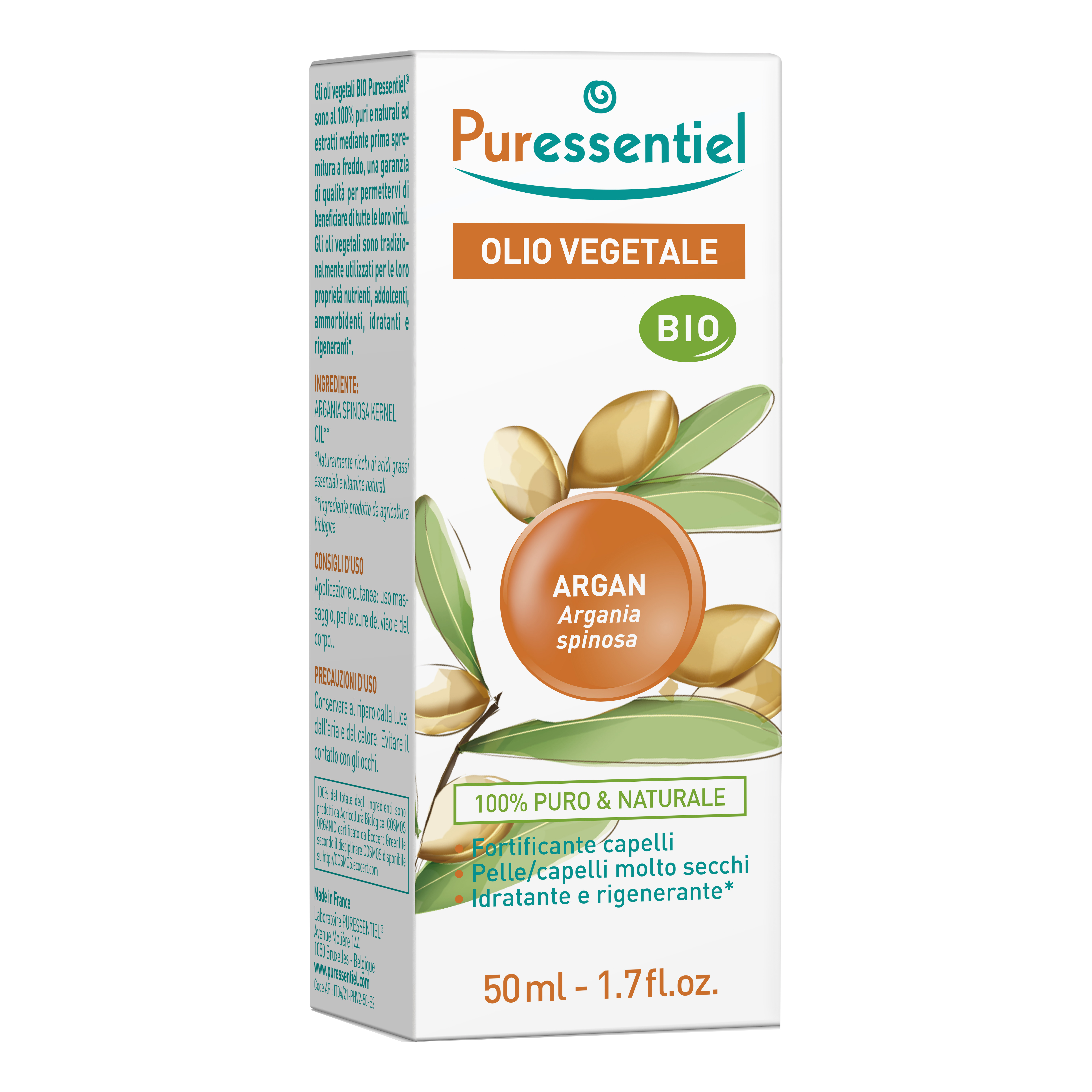 Olio argan bio 50 ml