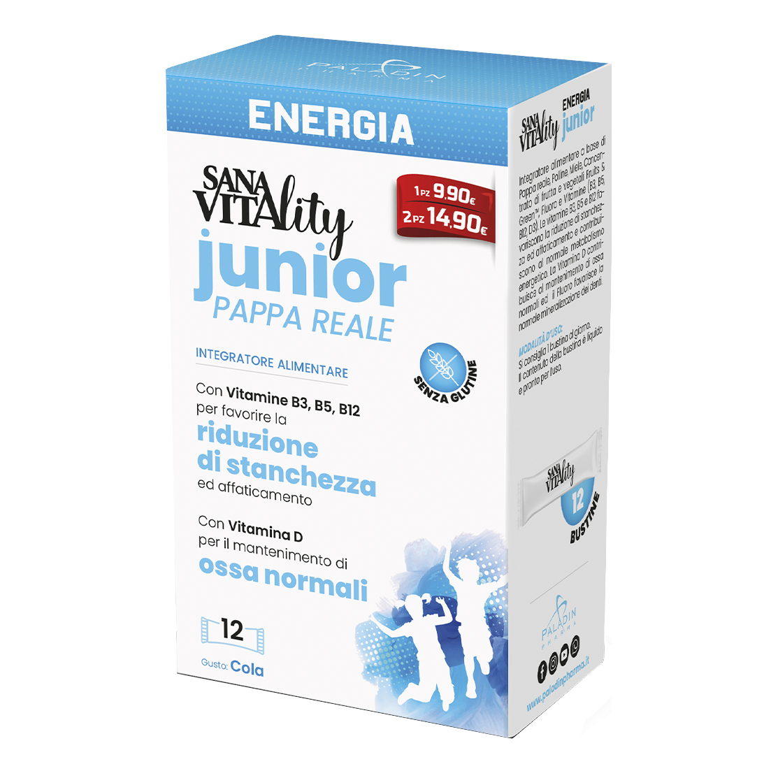 Sanavitality energia junior 12 stick pack