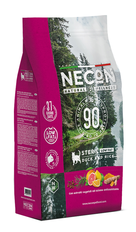 Natural wellness adult steril low fat duck &amp; rice 1,5 kg