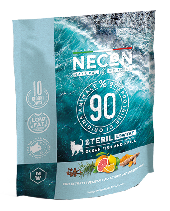 Natural wellness adult steril low fat ocean fish &amp; krill 400 g