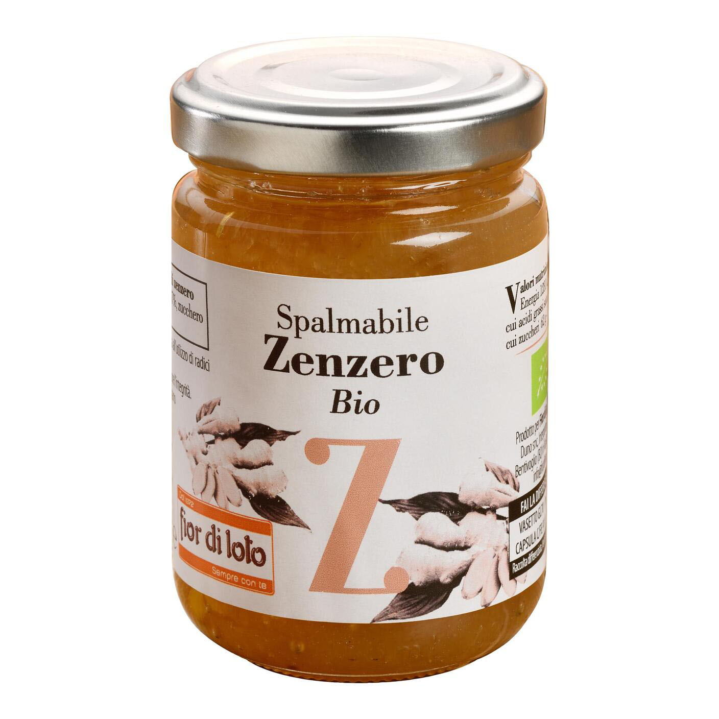 Fior di loto zenzero spalmabile 190 g