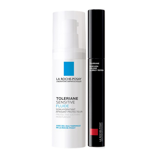 Toleriane sensitive fluido 40ml + toleriane mascara volume omaggio