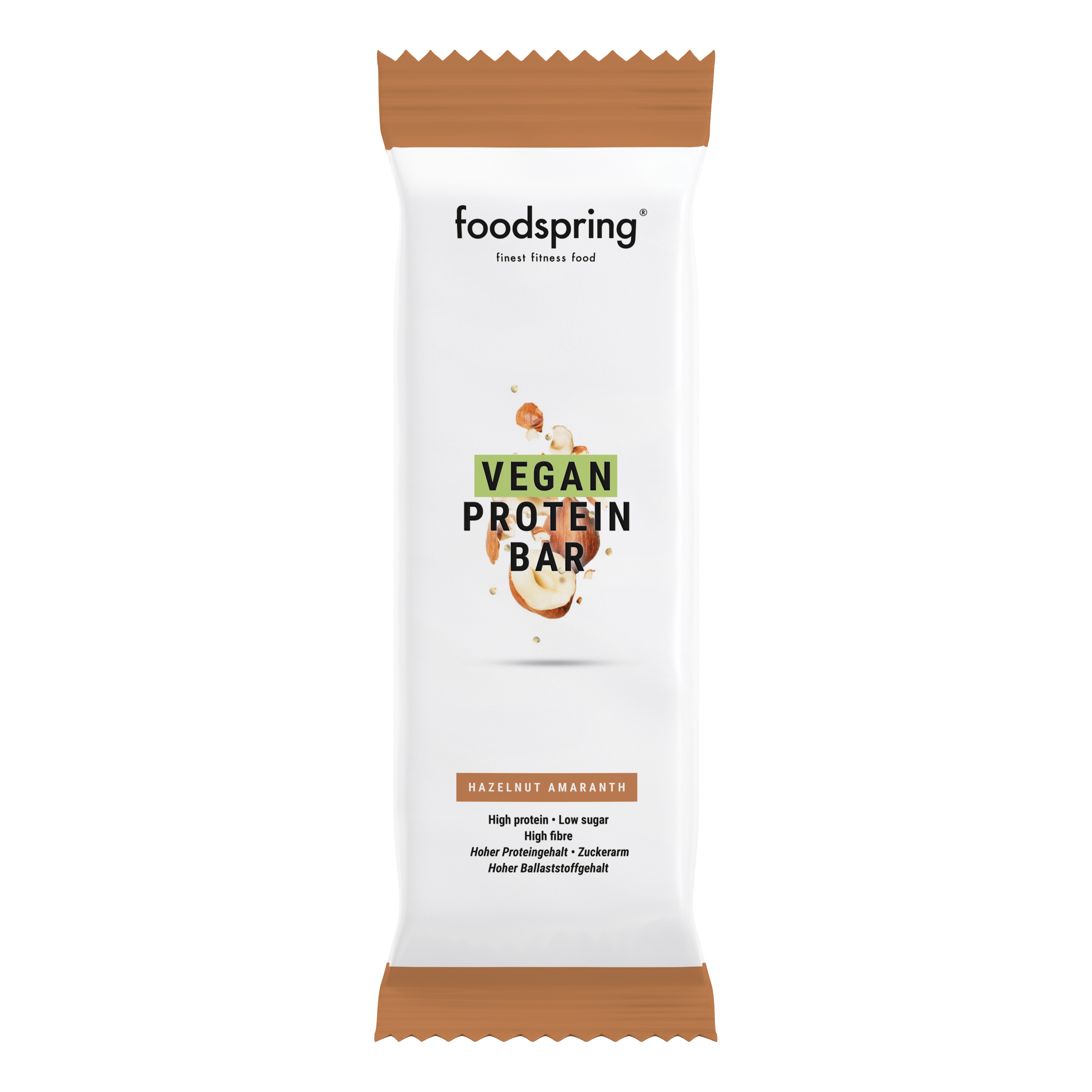 Barretta proteica vegana nocciola amaranto 60 g