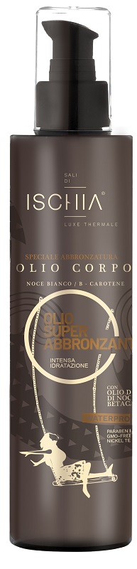 Ischia eau thermale olio corpo superabbronzante 200 ml