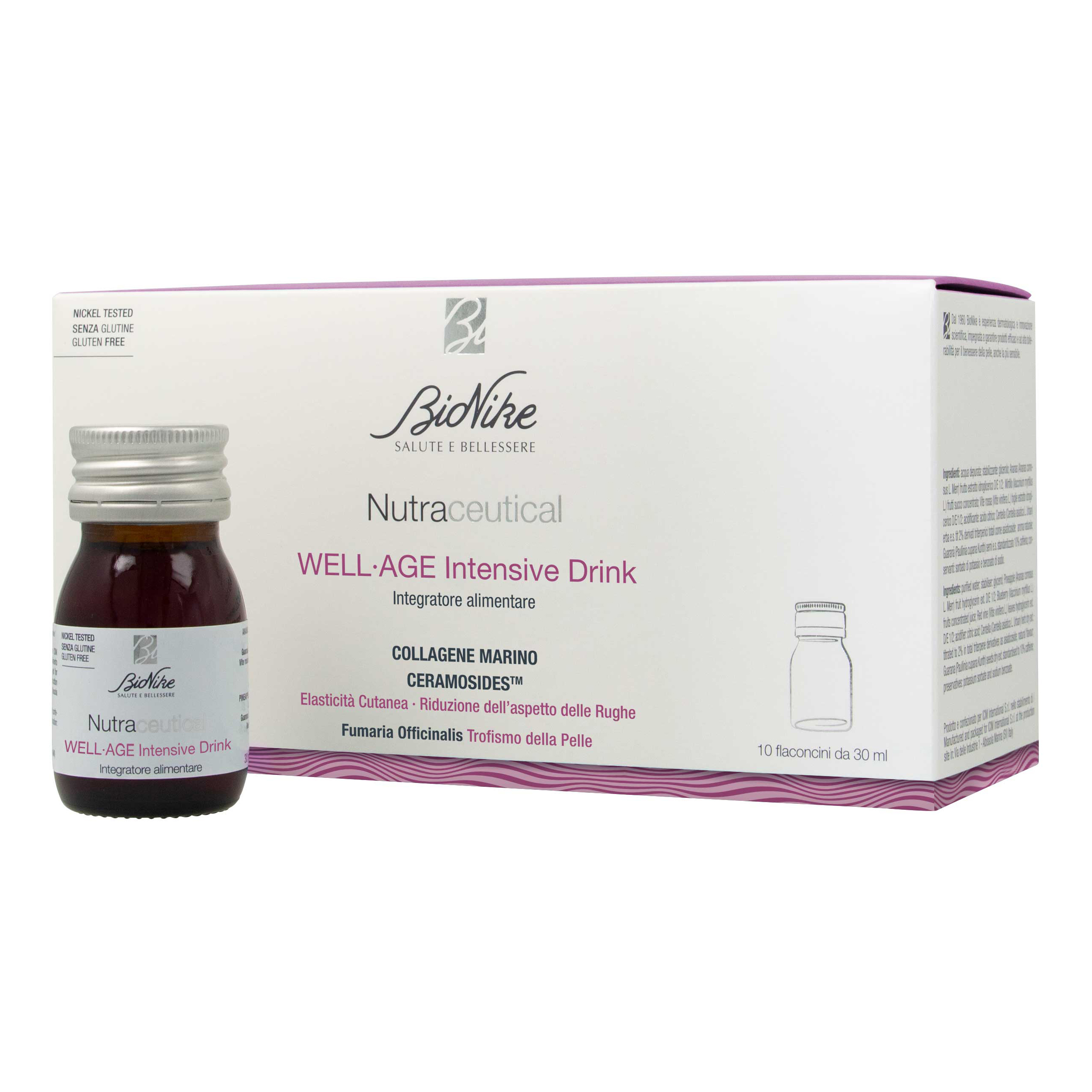 Nutraceutical well age intensive drink 10 flaconcini da 30 ml