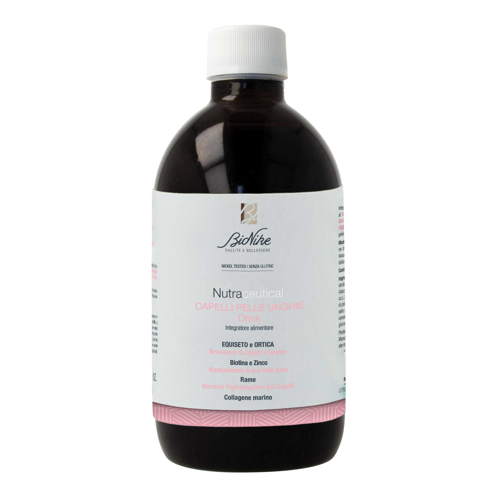Nutraceutical capelli pelle unghie intensive drink 500 ml