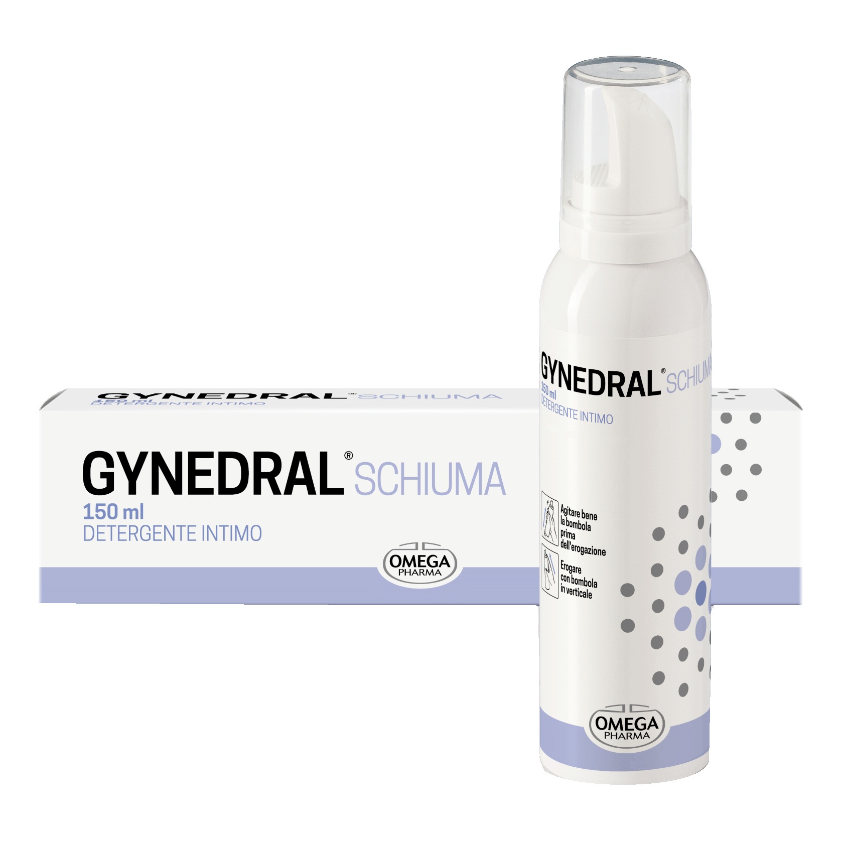 Gynedral schiuma detergente intimo 150 ml
