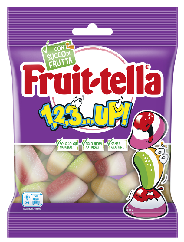 Fruittella 123 Up Caramelle 90g