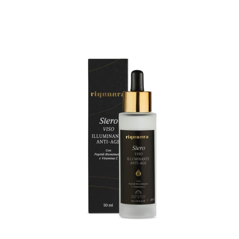 siero viso illuminante antiage
