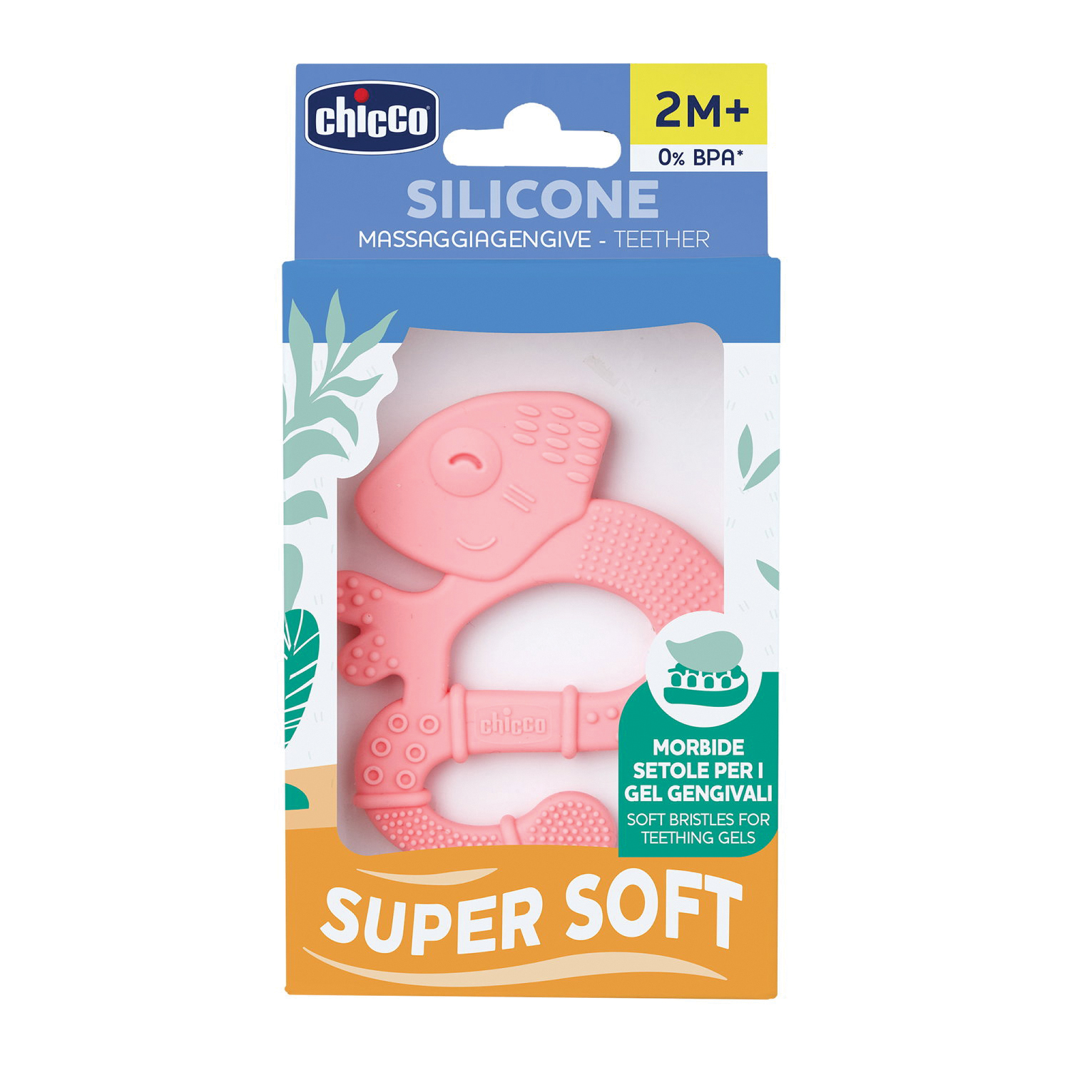 Chicco massaggia dentaruolo girl 2m+