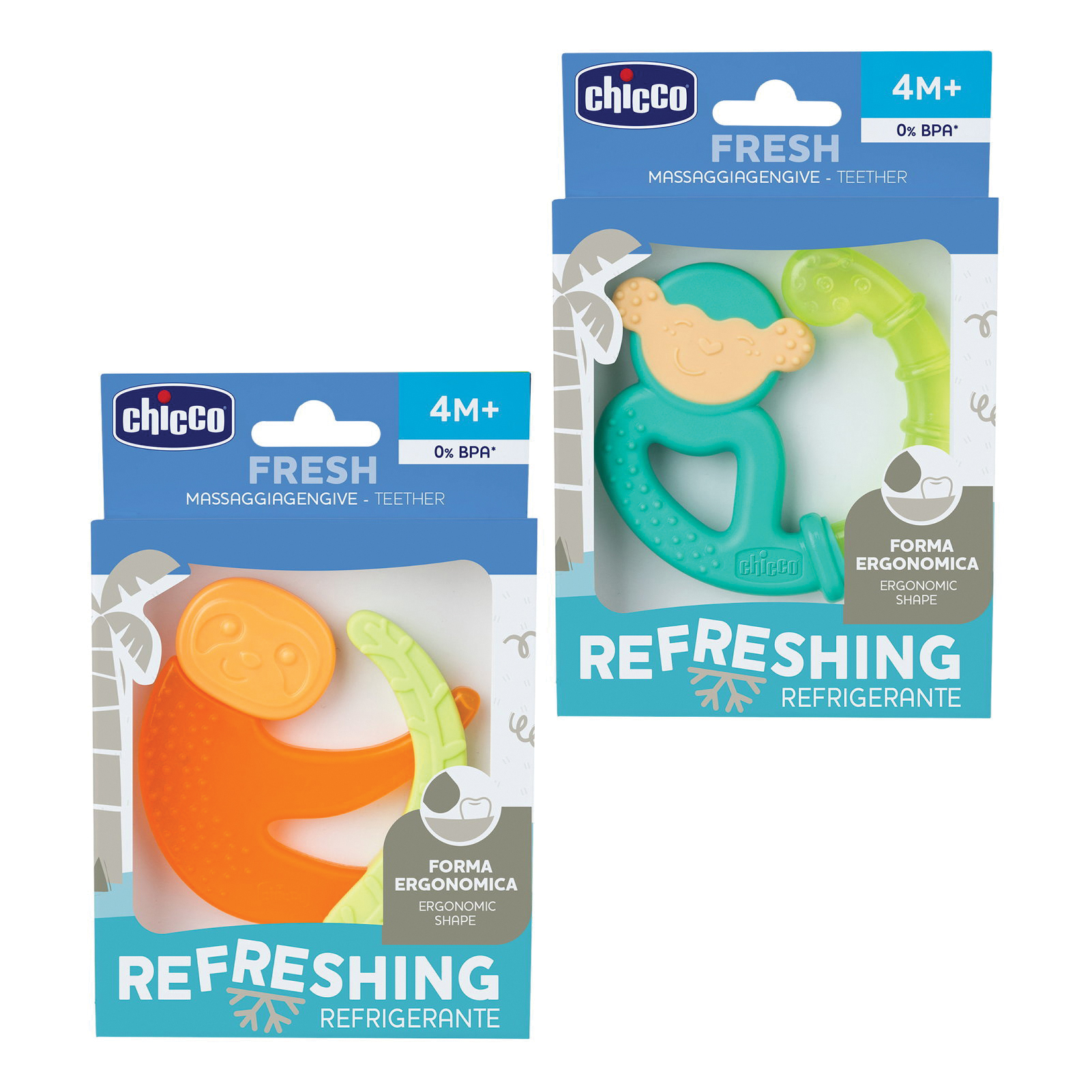 Chicco massaggia fresh animal 4m+