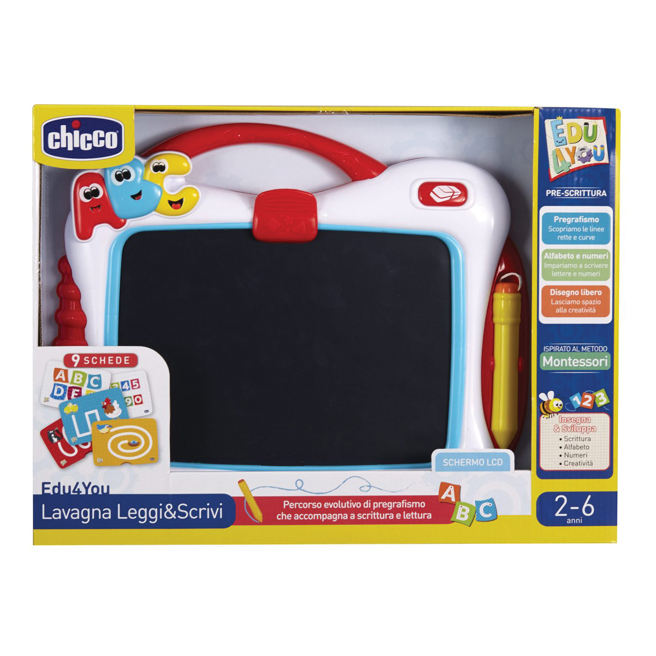 Chicco gioco lavagna scrivi&amp;leggi ita